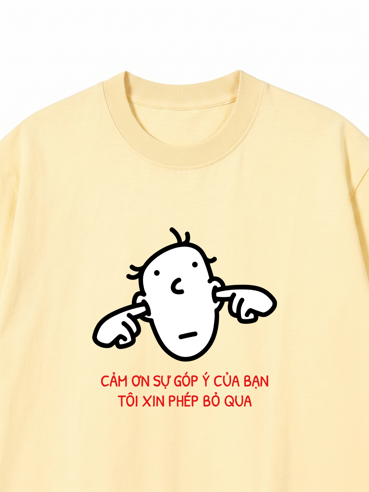 Áo Thun Relaxed Fit Cảm Ơn Sự Góp Ý Của Bạn