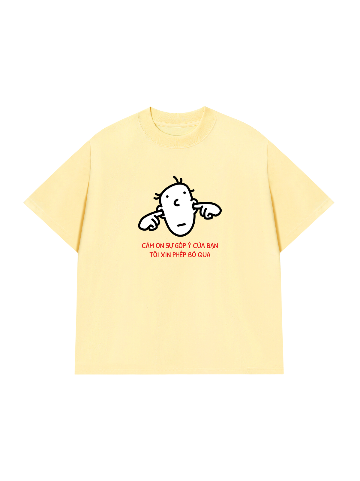 Áo Thun Relaxed Fit Cảm Ơn Sự Góp Ý Của Bạn