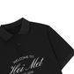 Áo Polo Relaxed Fit Welcome To Hơi Mệt