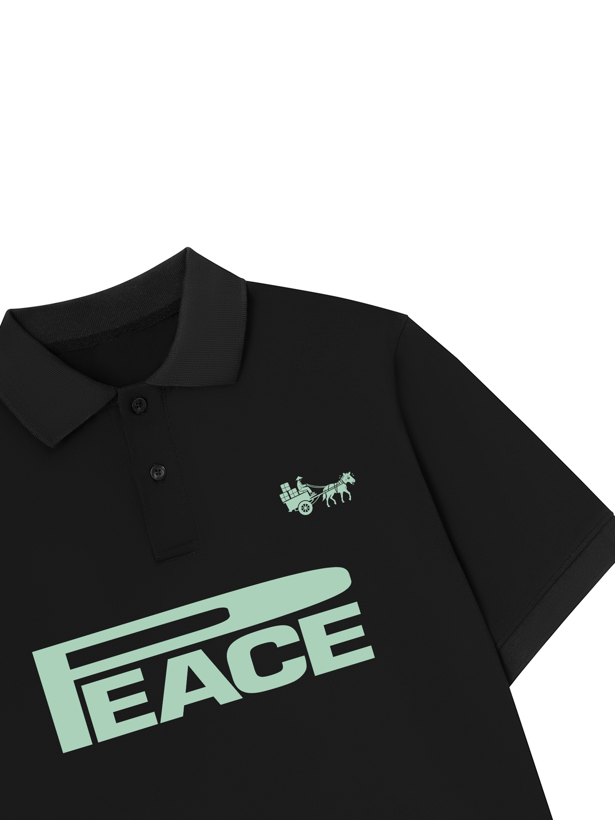 Áo Polo Relaxed Fit Peace
