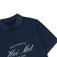 Áo Polo Relaxed Fit Welcome To Hơi Mệt