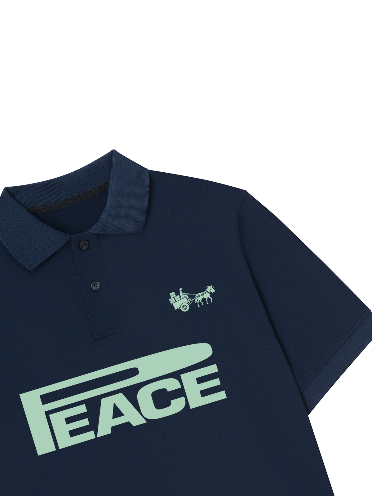 Áo Polo Relaxed Fit Peace
