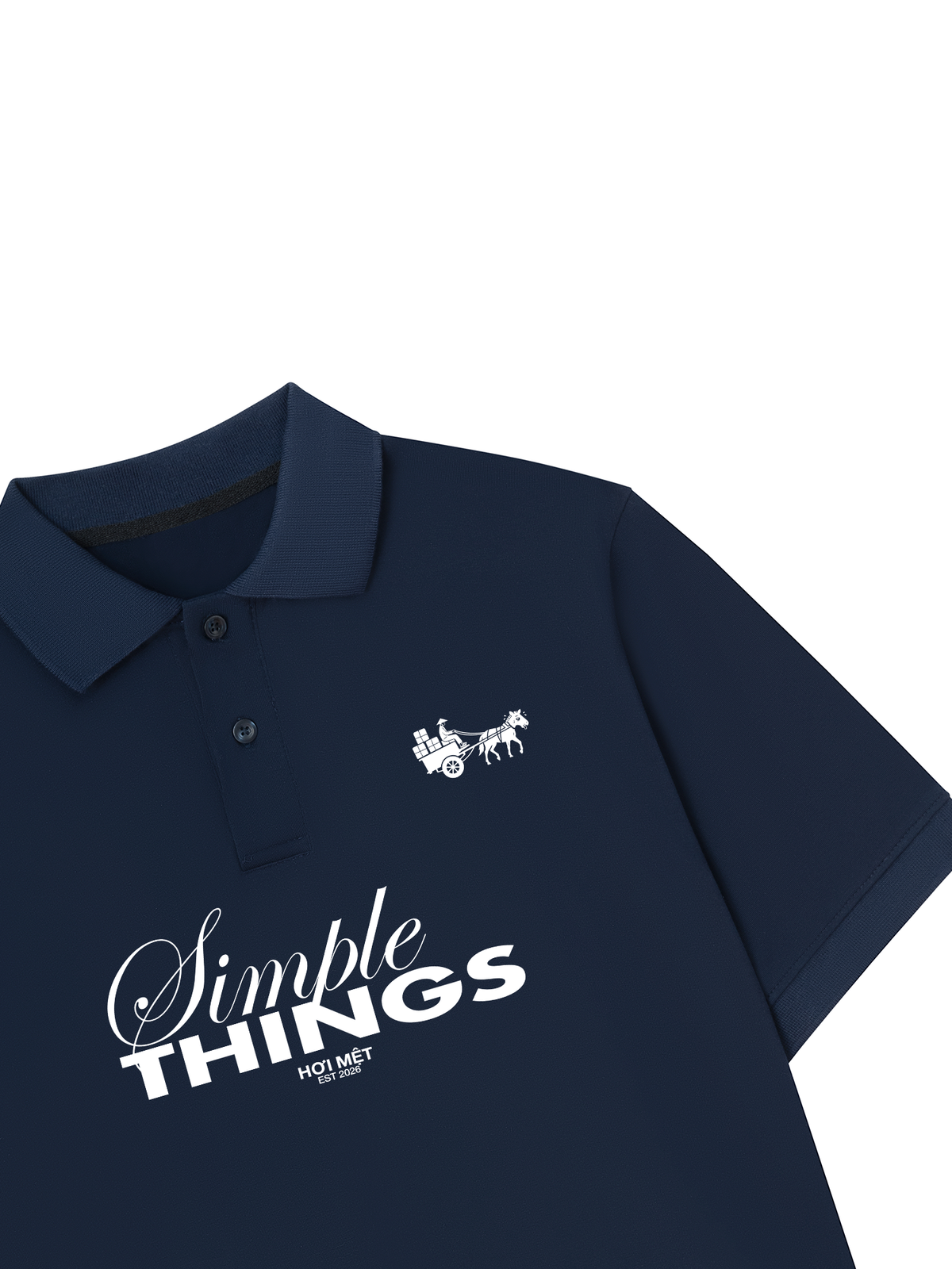Áo Polo Relaxed Fit Simple Things