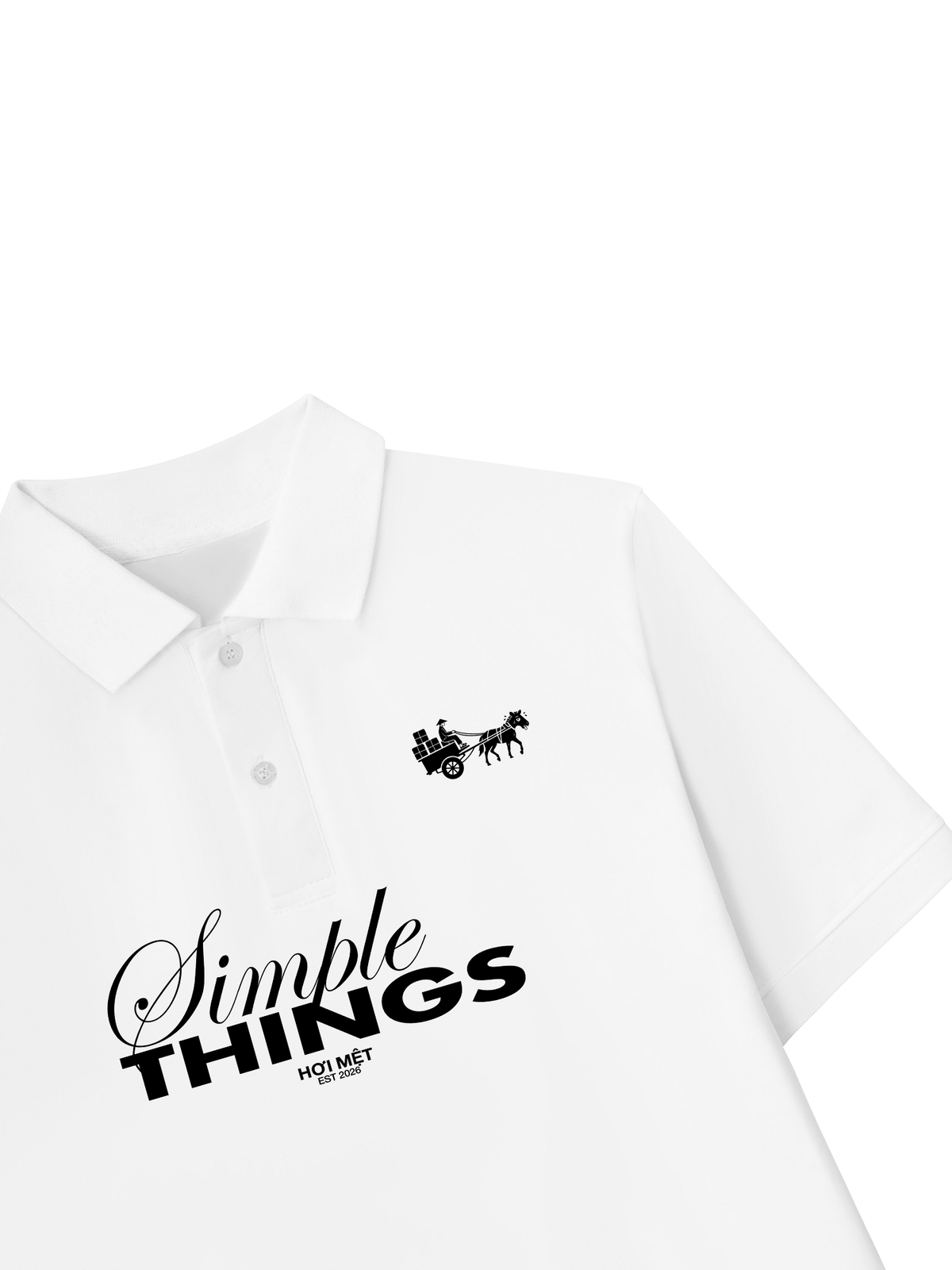 Áo Polo Relaxed Fit Simple Things