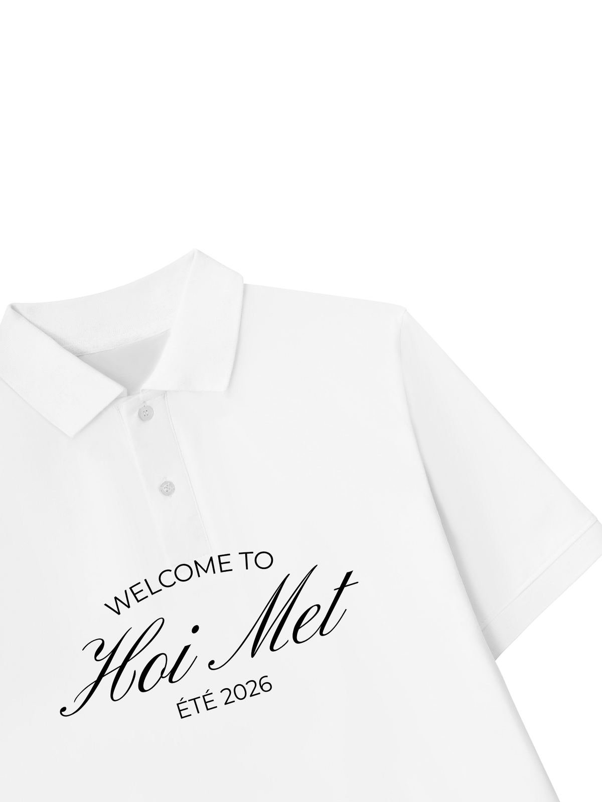 Áo Polo Relaxed Fit Welcome To Hơi Mệt