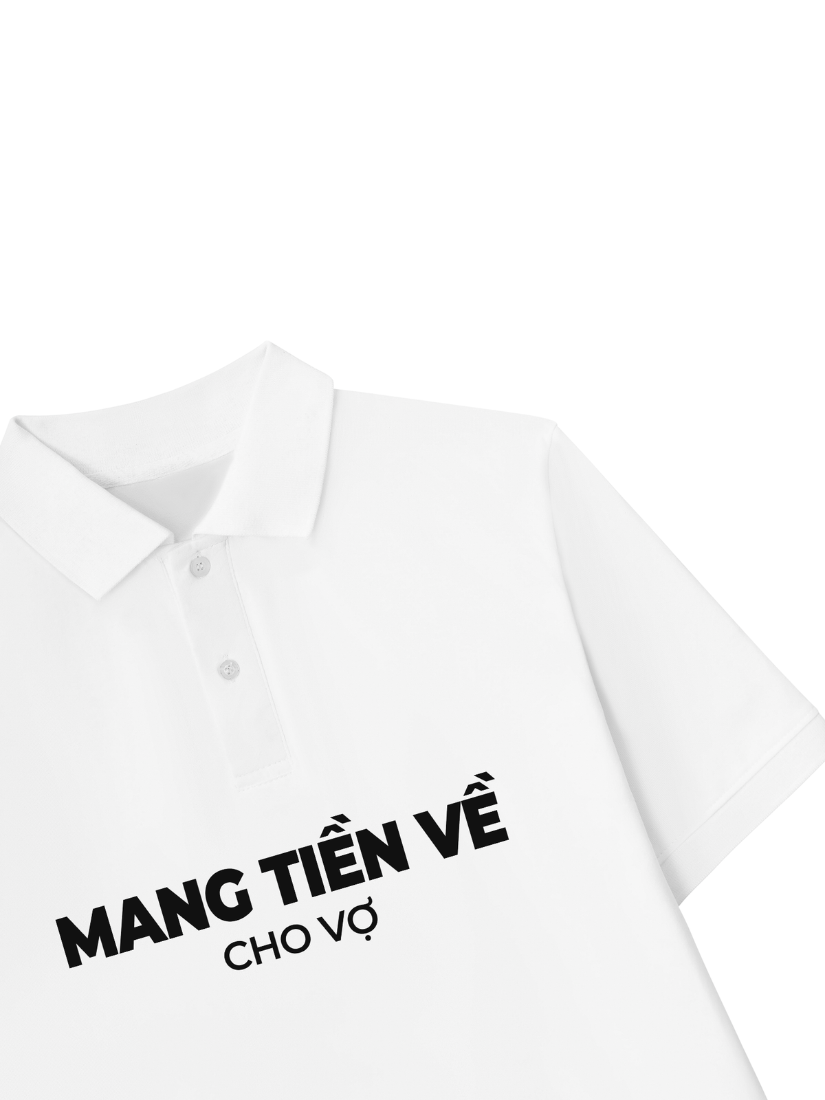 Áo Polo Relaxed Fit Mang Tiền Về Cho Vợ