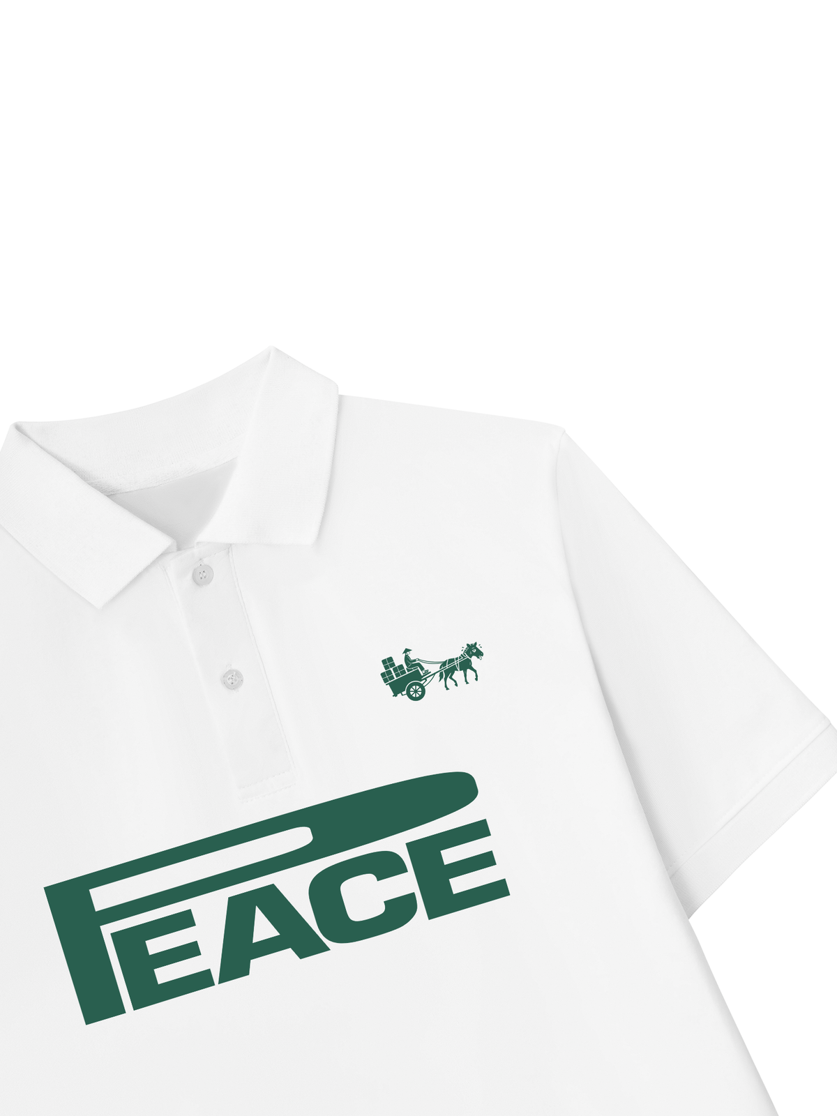 Áo Polo Relaxed Fit Peace