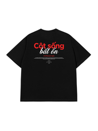 Áo Thun Relaxed Fit Cột Sống Bất Ổn