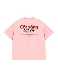 Áo Thun Relaxed Fit Cột Sống Bất Ổn