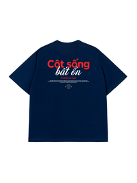 Áo Thun Relaxed Fit Cột Sống Bất Ổn