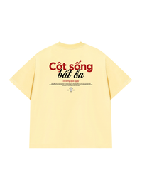 Áo Thun Relaxed Fit Cột Sống Bất Ổn