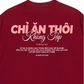 Áo Thun Relaxed Fit Chỉ Ăn Không Tập