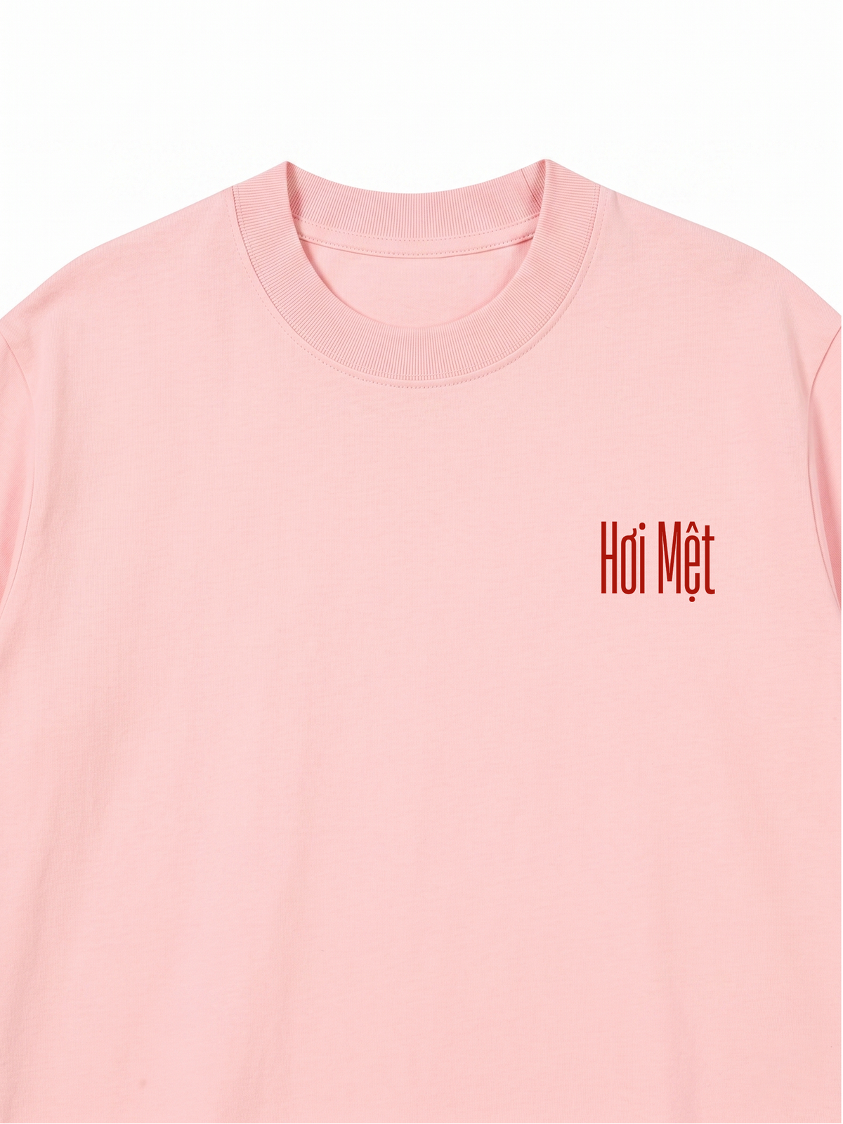 Áo Thun Relaxed Fit Chỉ Ăn Không Tập