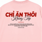 Áo Thun Relaxed Fit Chỉ Ăn Không Tập
