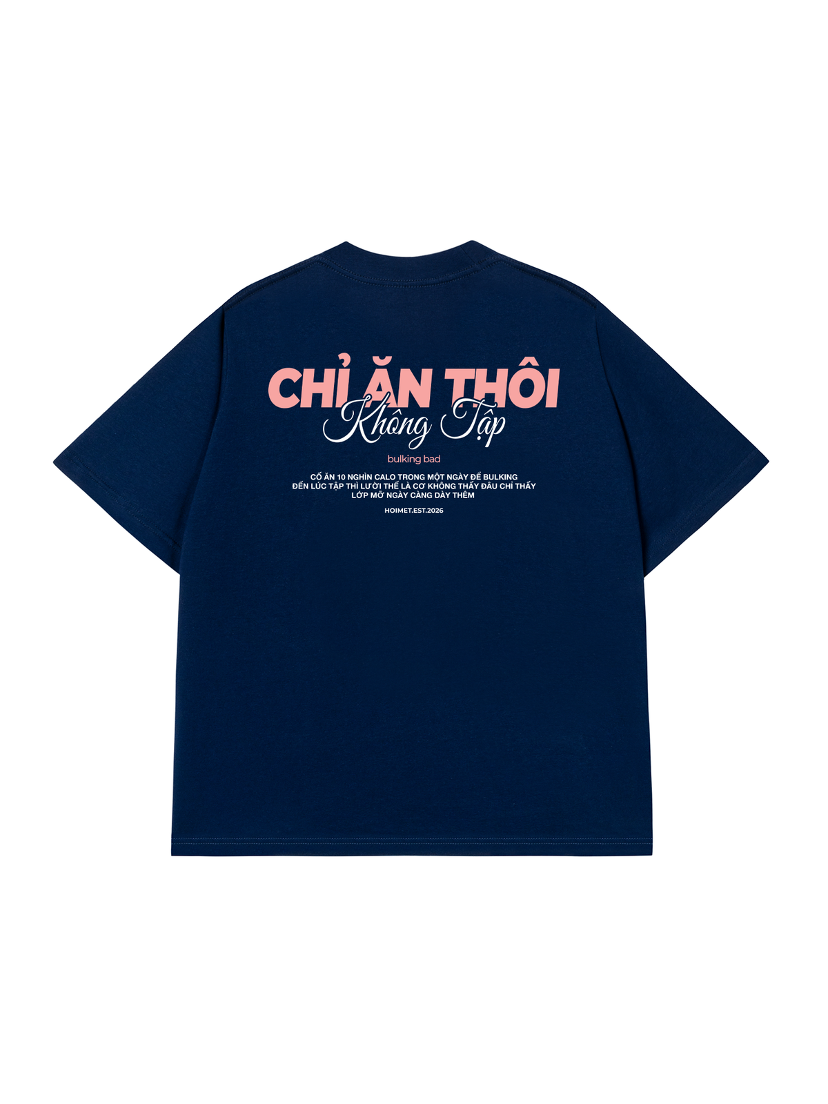 Áo Thun Relaxed Fit Chỉ Ăn Không Tập