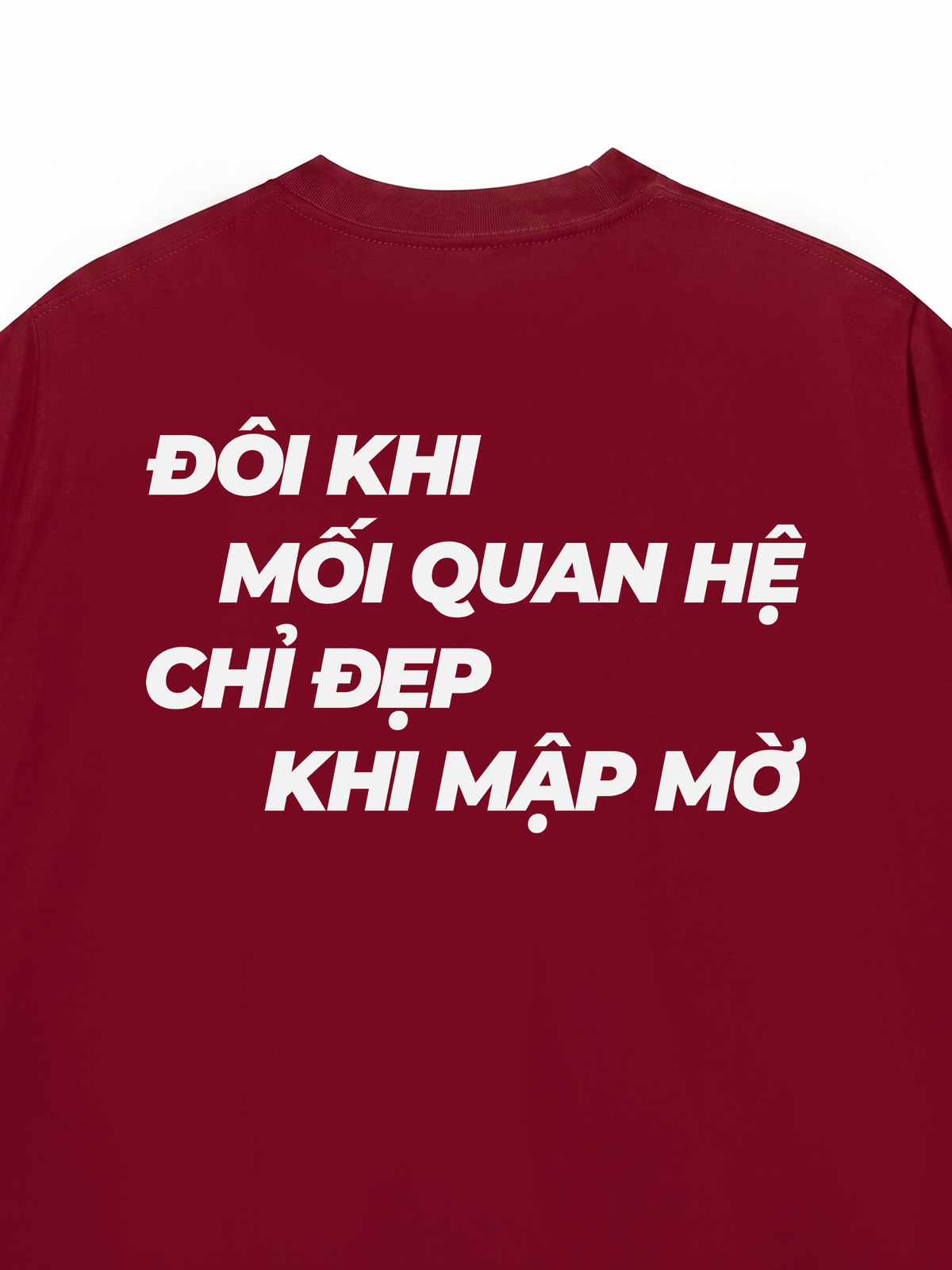 Áo Thun Relaxed Fit Chỉ Đẹp Khi Mập Mờ
