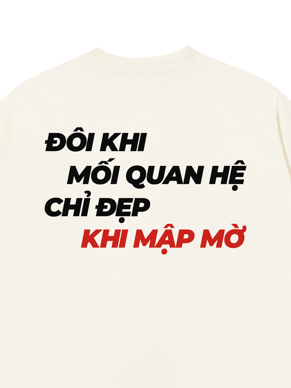 Áo Thun Relaxed Fit Chỉ Đẹp Khi Mập Mờ