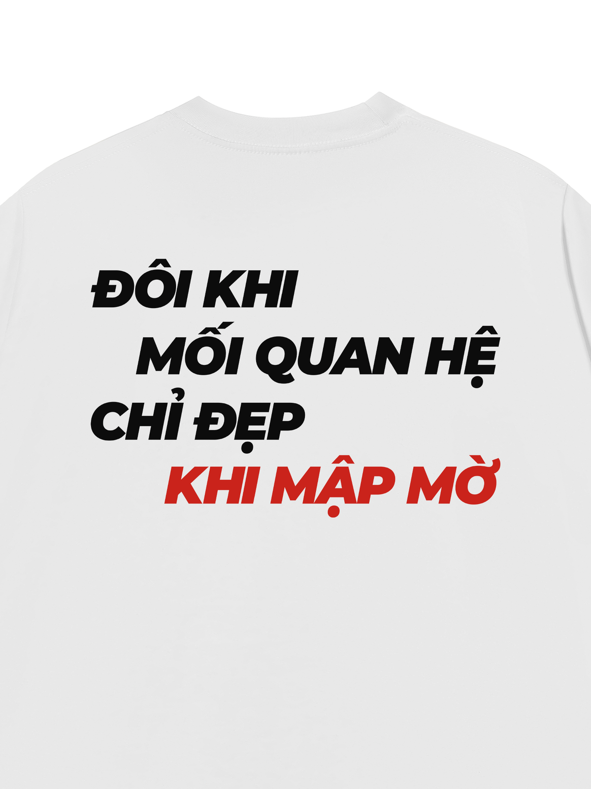 Áo Thun Relaxed Fit Chỉ Đẹp Khi Mập Mờ