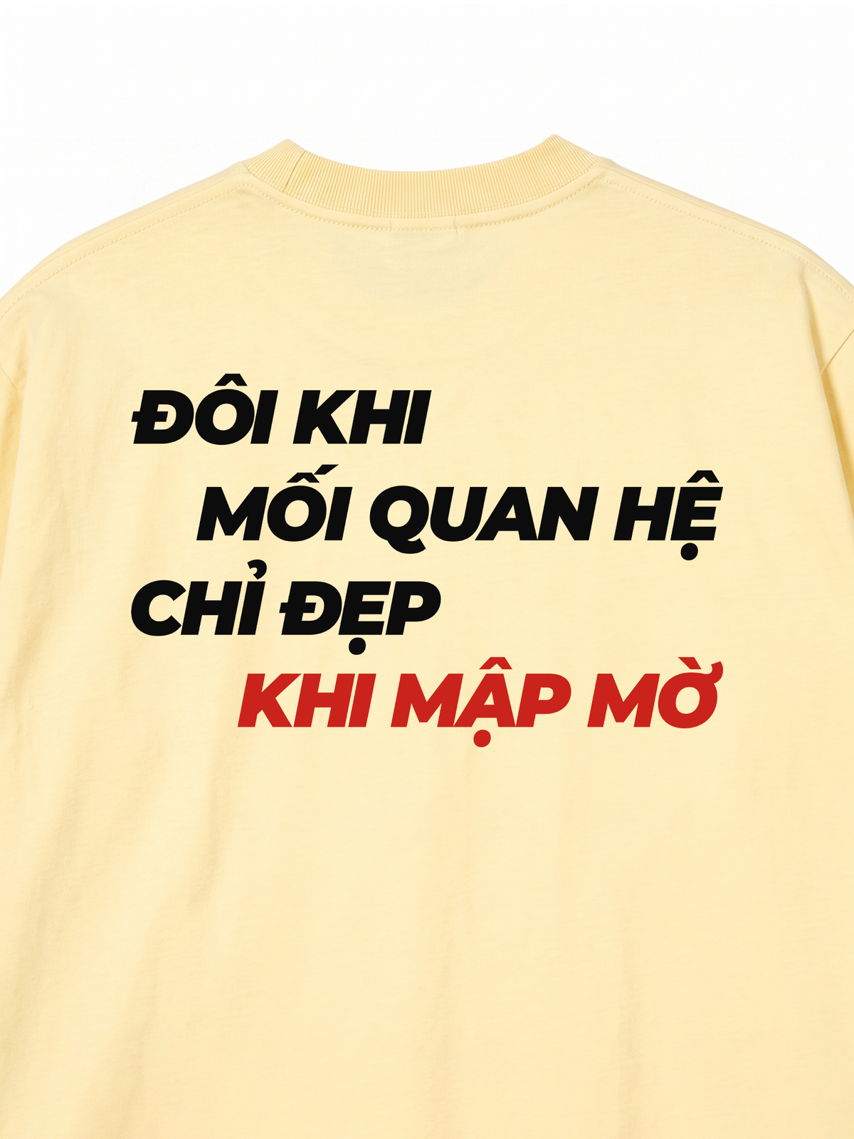Áo Thun Relaxed Fit Chỉ Đẹp Khi Mập Mờ
