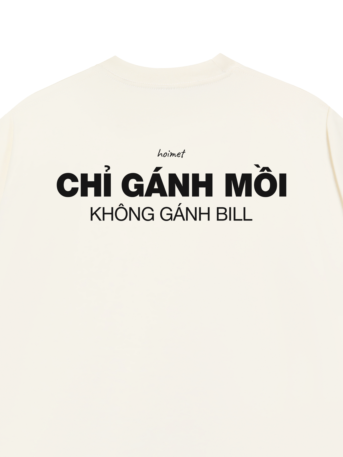 Áo Thun Relaxed Fit Chỉ Gánh Mồi