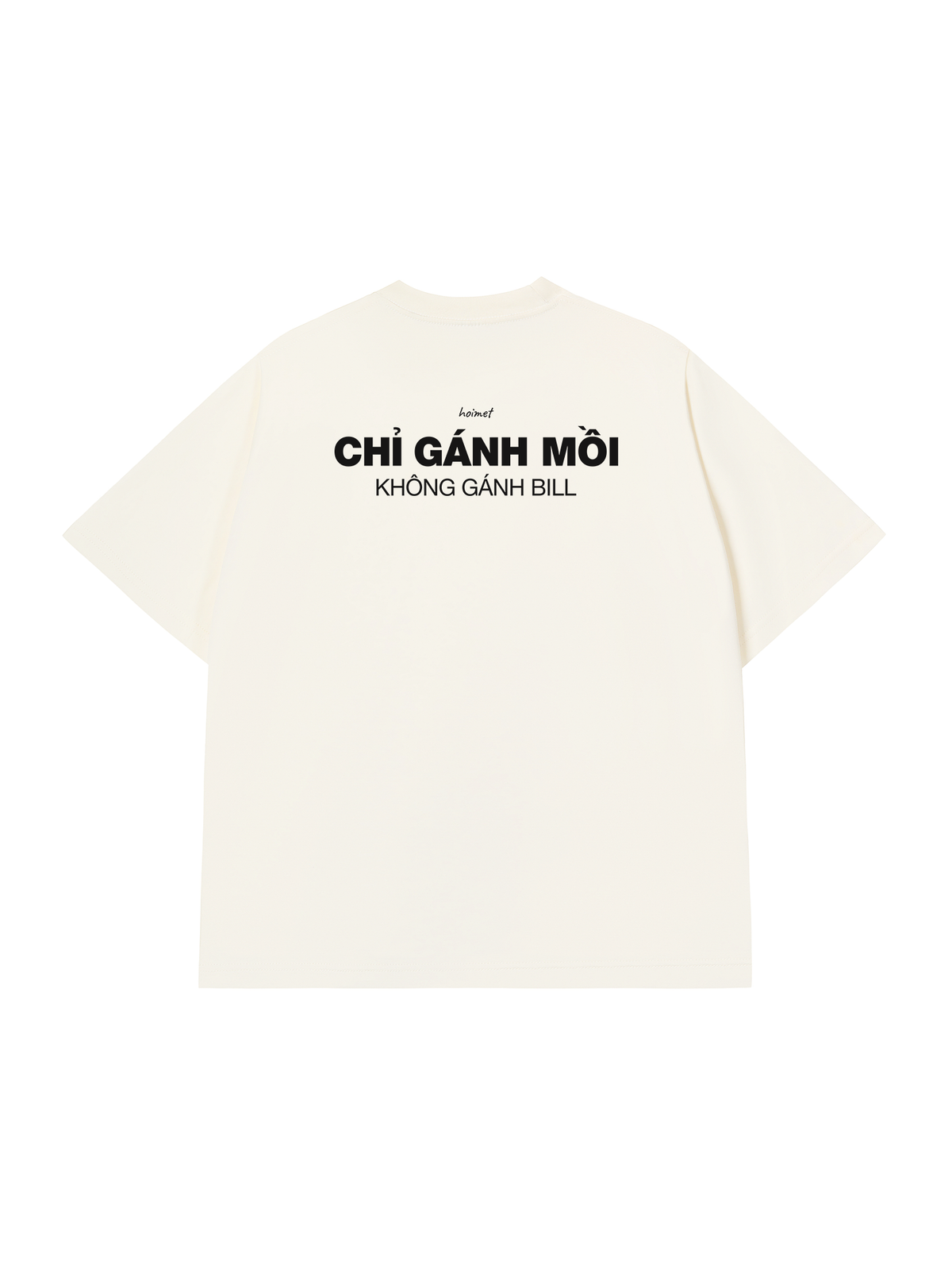 Áo Thun Relaxed Fit Chỉ Gánh Mồi