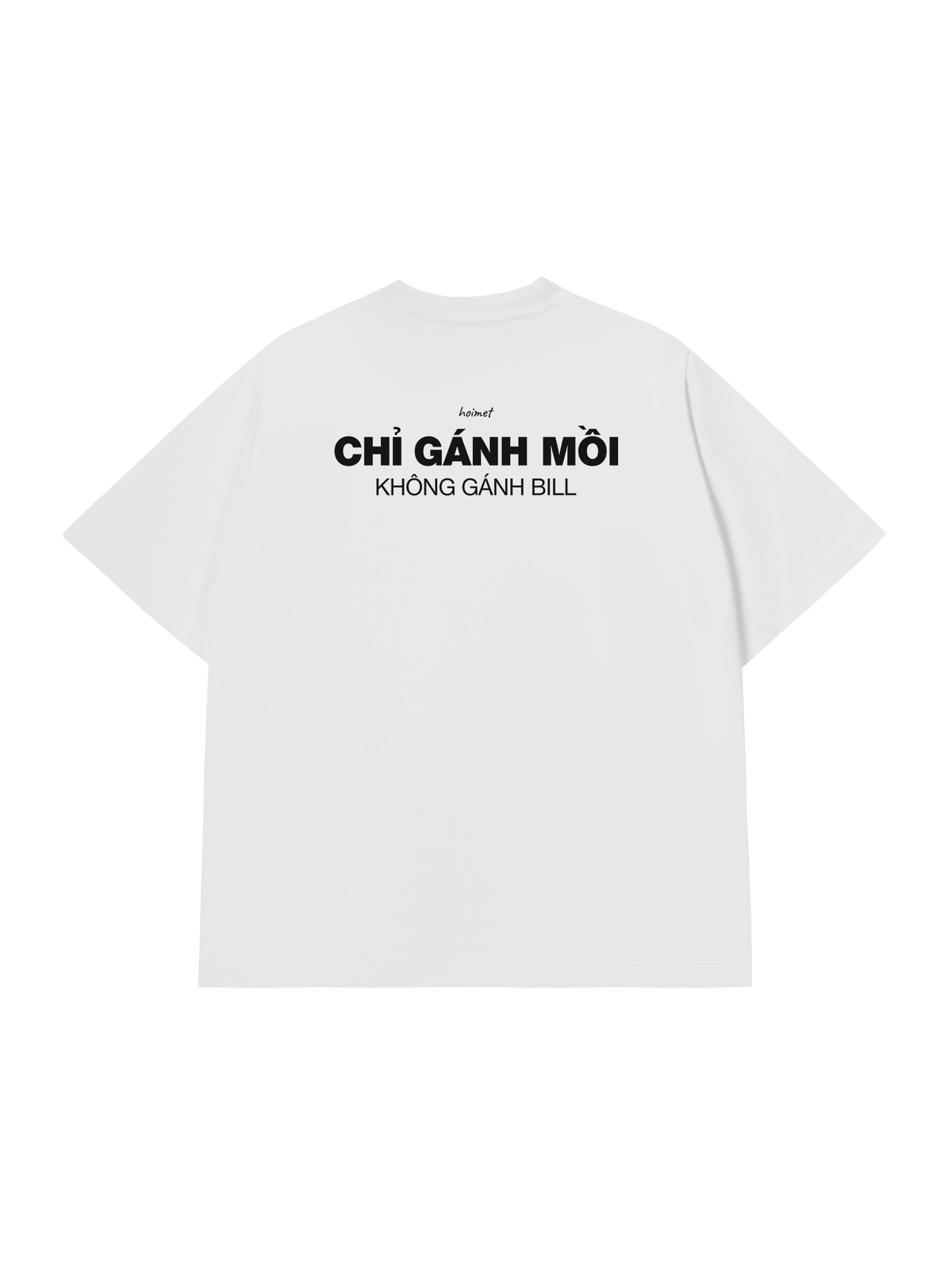 Áo Thun Relaxed Fit Chỉ Gánh Mồi