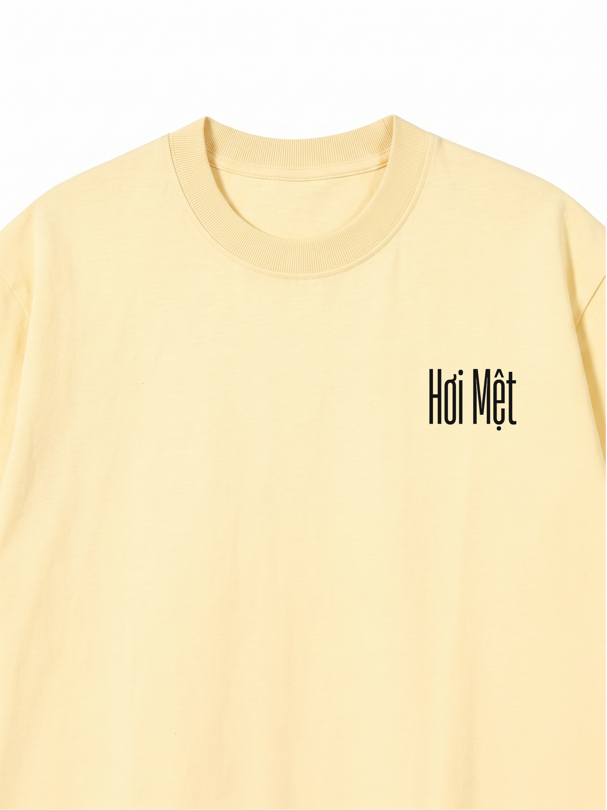 Áo Thun Relaxed Fit Chỉ Gánh Mồi