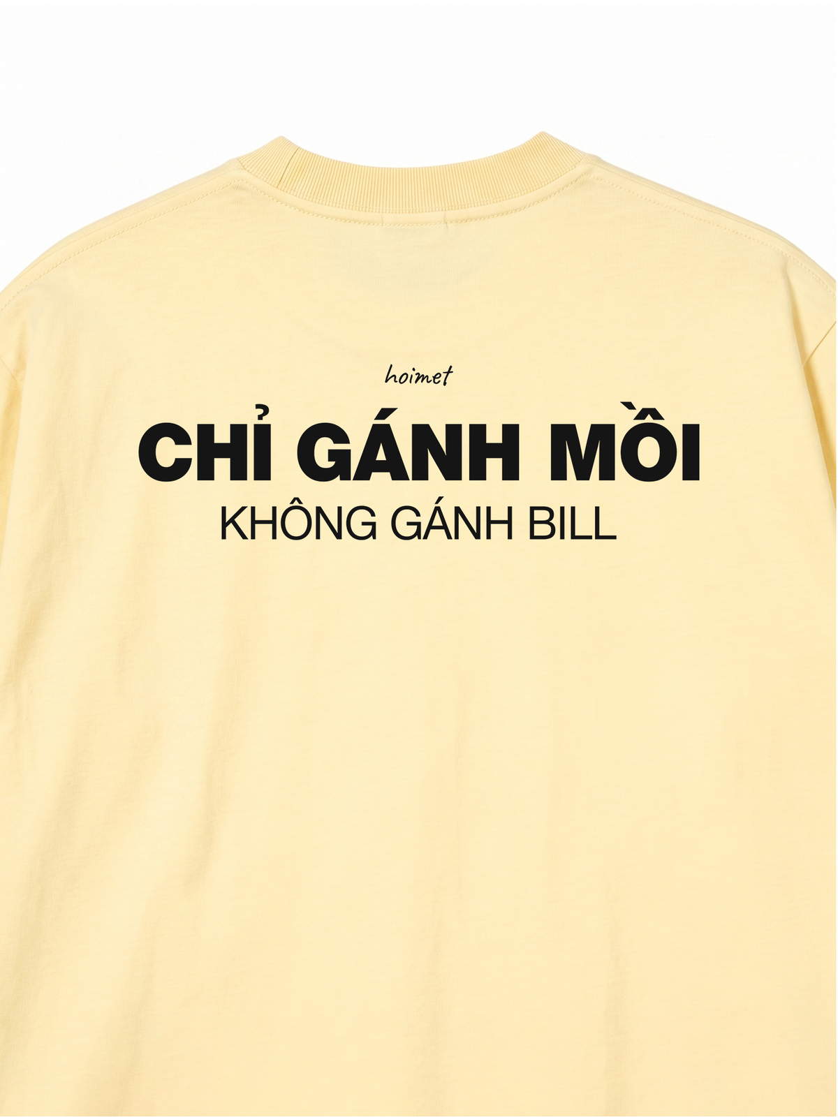 Áo Thun Relaxed Fit Chỉ Gánh Mồi