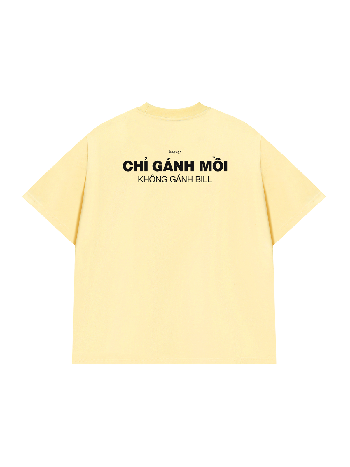 Áo Thun Relaxed Fit Chỉ Gánh Mồi