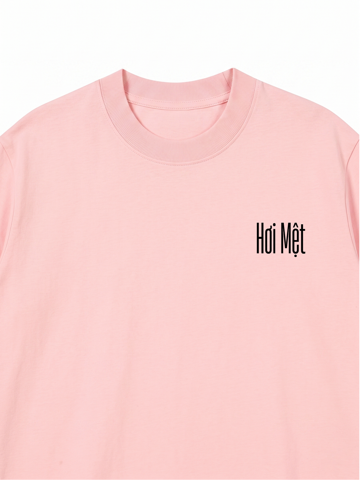 Áo Thun Relaxed Fit Chỉ Gánh Tạ