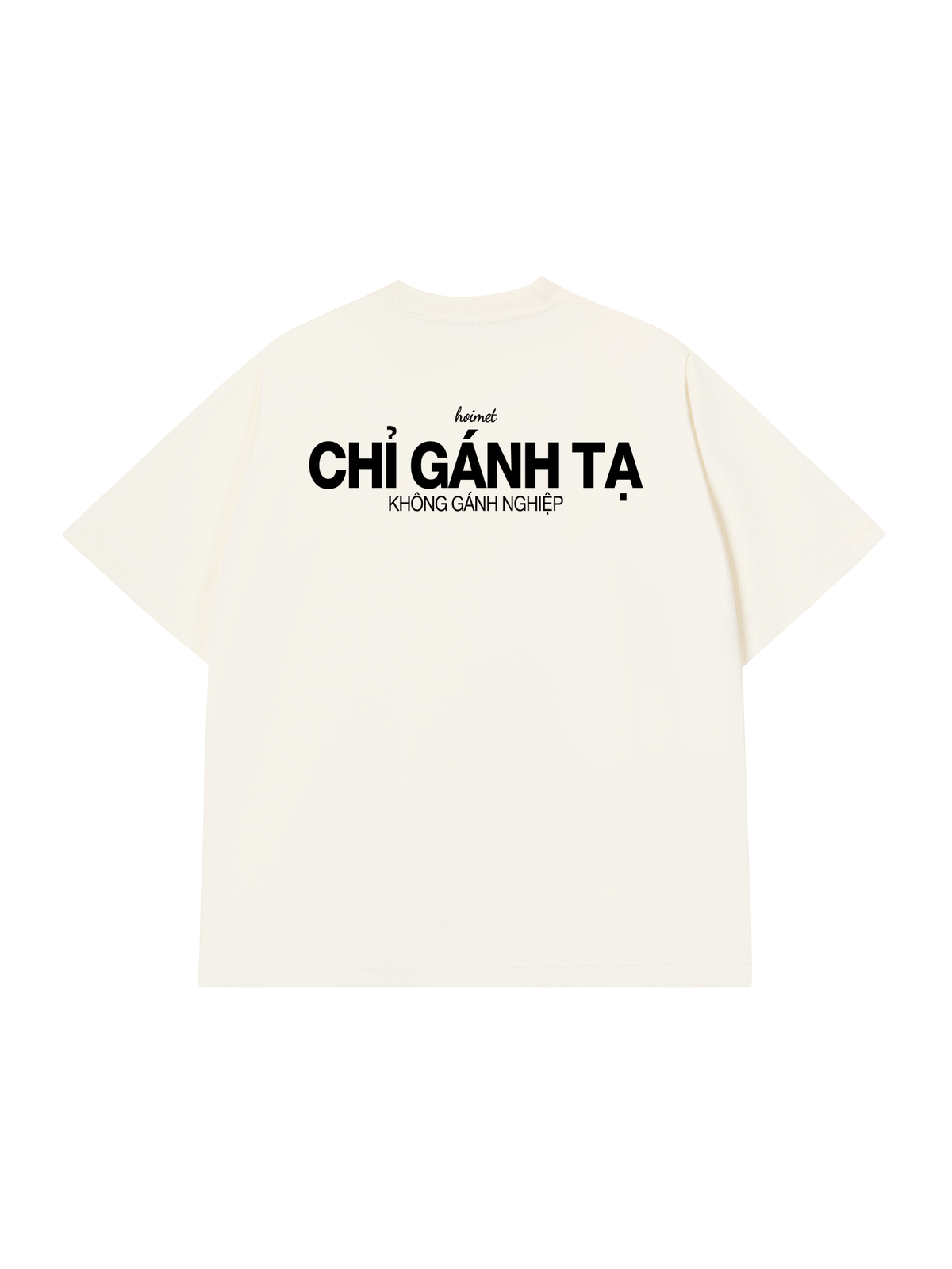 Áo Thun Relaxed Fit Chỉ Gánh Tạ