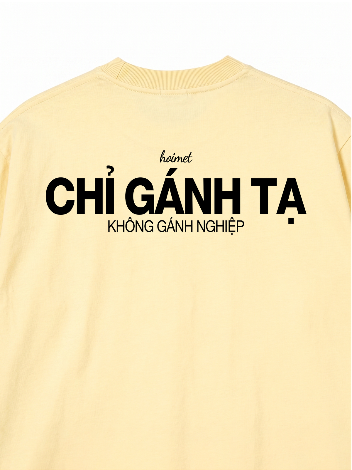 Áo Thun Relaxed Fit Chỉ Gánh Tạ