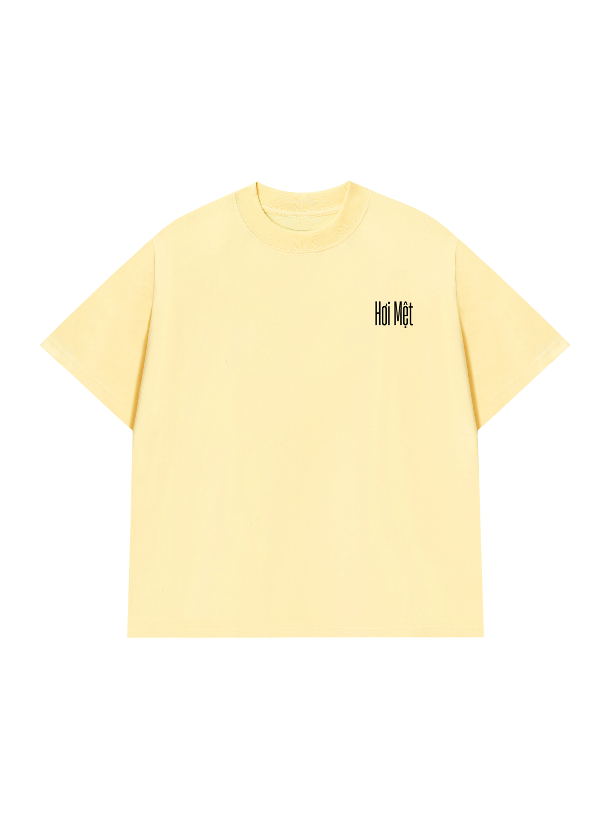 Áo Thun Relaxed Fit Chỉ Gánh Tạ