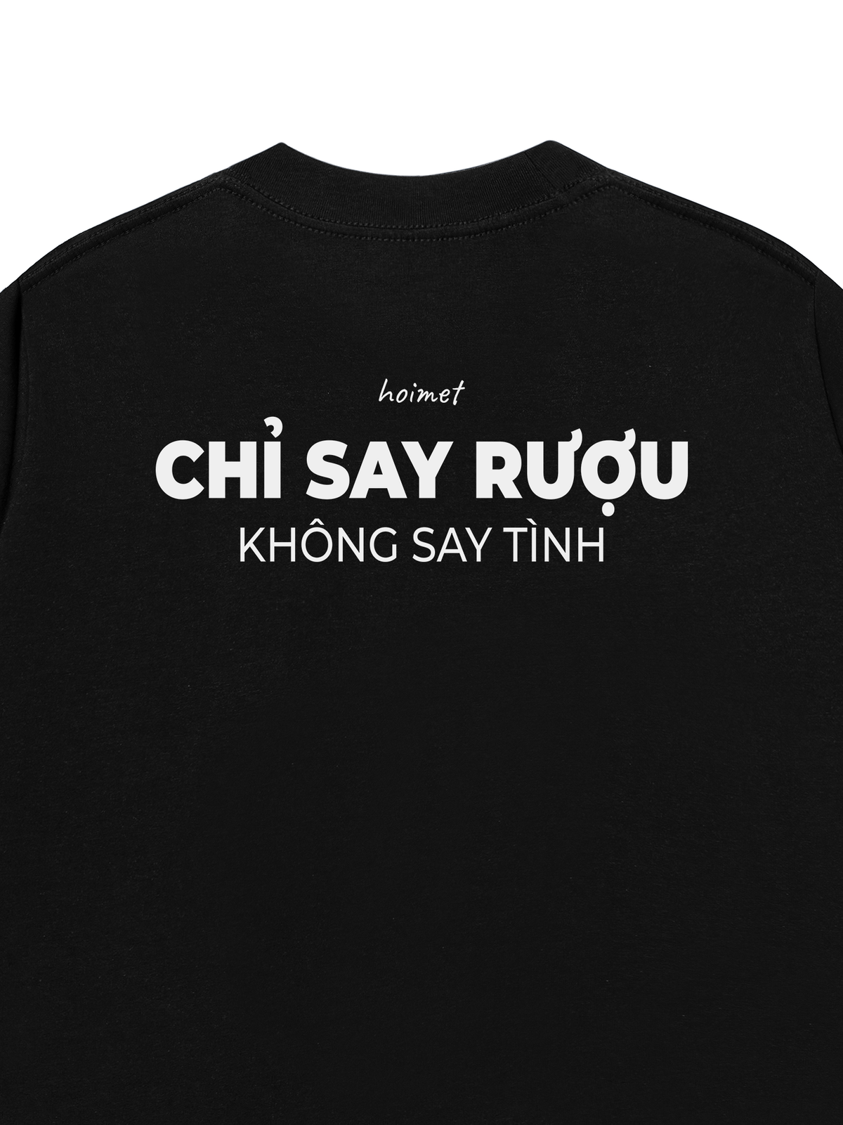 Áo Thun Relaxed Fit Chỉ Say Rượu