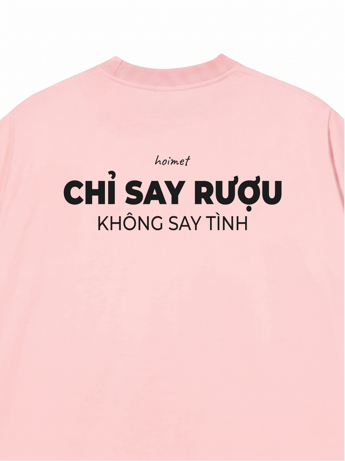 Áo Thun Relaxed Fit Chỉ Say Rượu