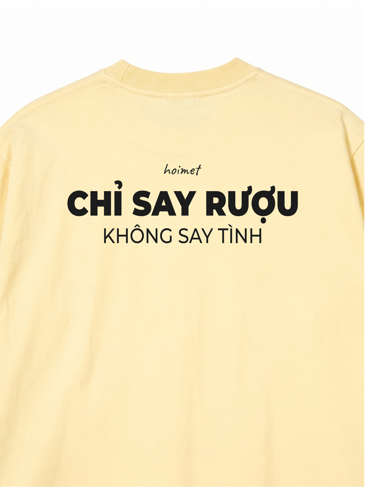 Áo Thun Relaxed Fit Chỉ Say Rượu