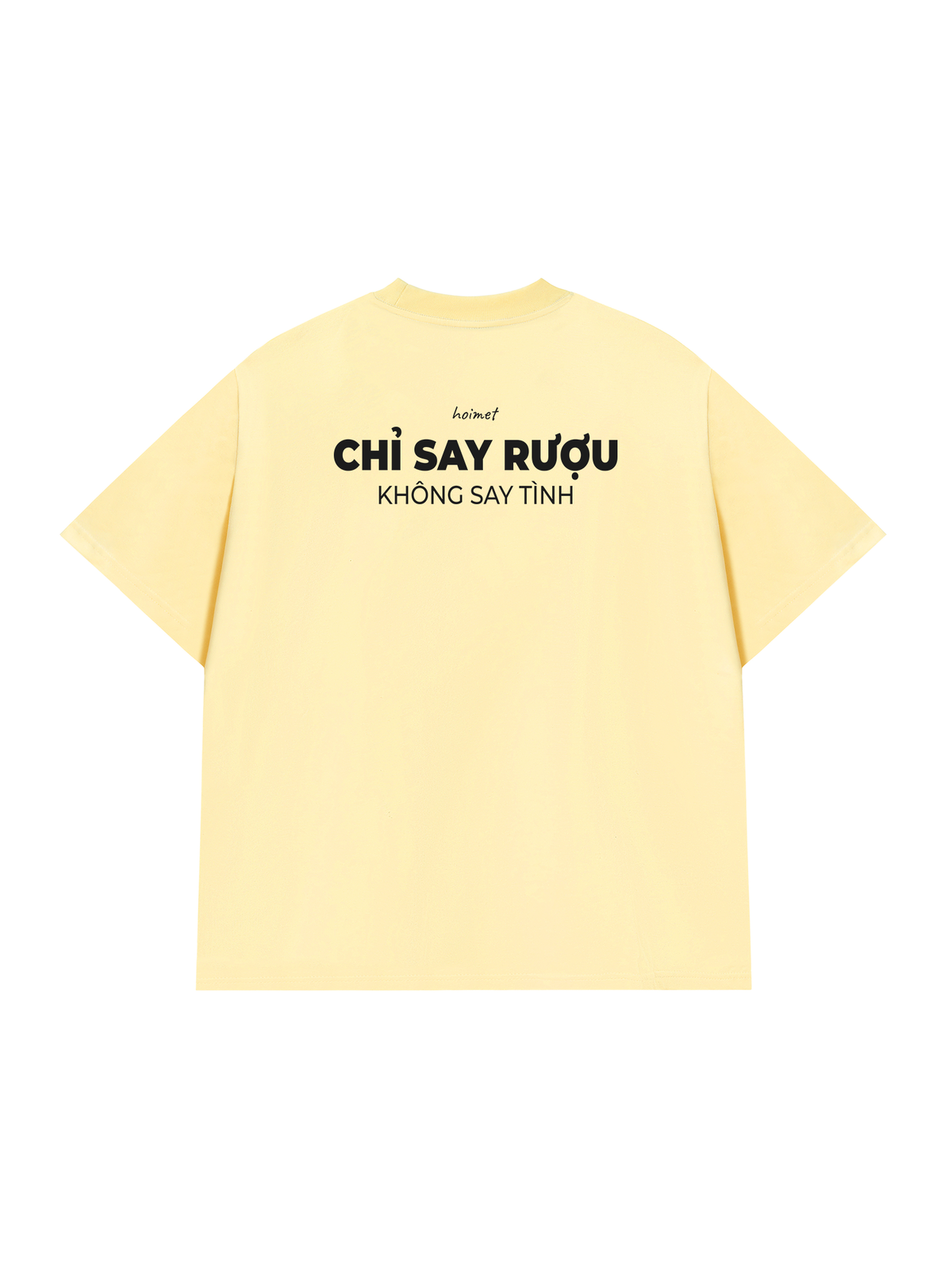 Áo Thun Relaxed Fit Chỉ Say Rượu
