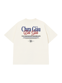 Áo Thun Relaxed Fit Chưa Giàu Đã Già