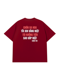 Áo Thun Relaxed Fit Chốn Xa Hoa