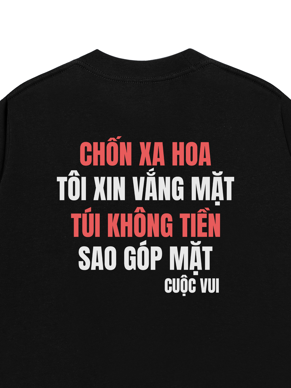 Áo Thun Relaxed Fit Chốn Xa Hoa