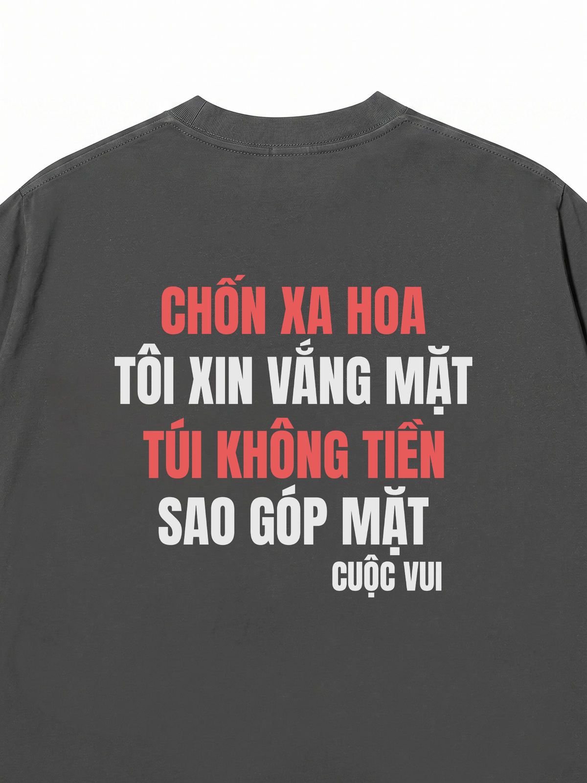 Áo Thun Relaxed Fit Chốn Xa Hoa