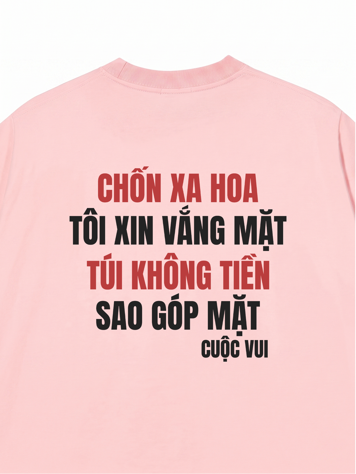 Áo Thun Relaxed Fit Chốn Xa Hoa
