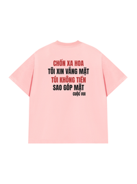 Áo Thun Relaxed Fit Chốn Xa Hoa