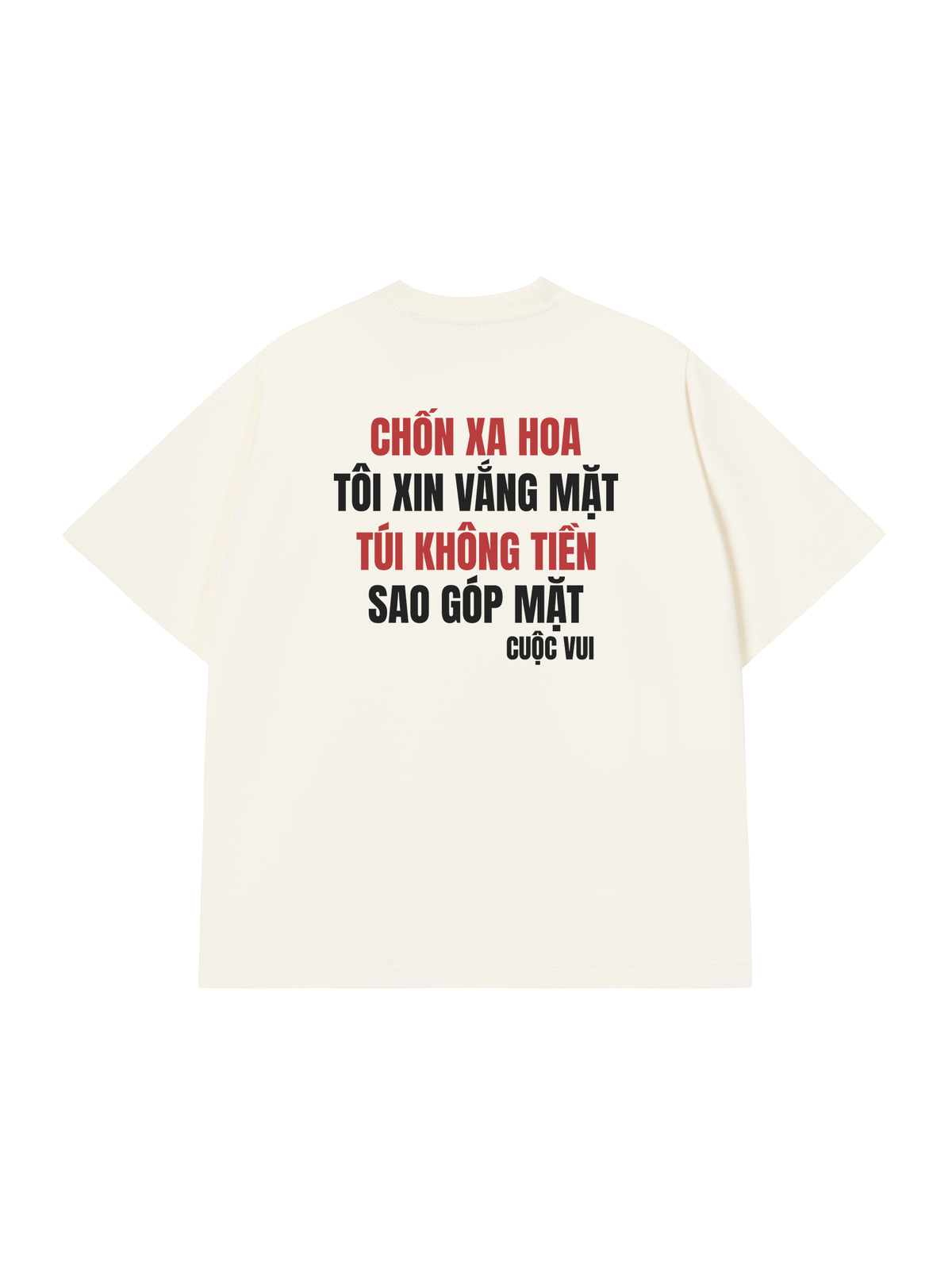 Áo Thun Relaxed Fit Chốn Xa Hoa