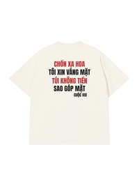 Áo Thun Relaxed Fit Chốn Xa Hoa