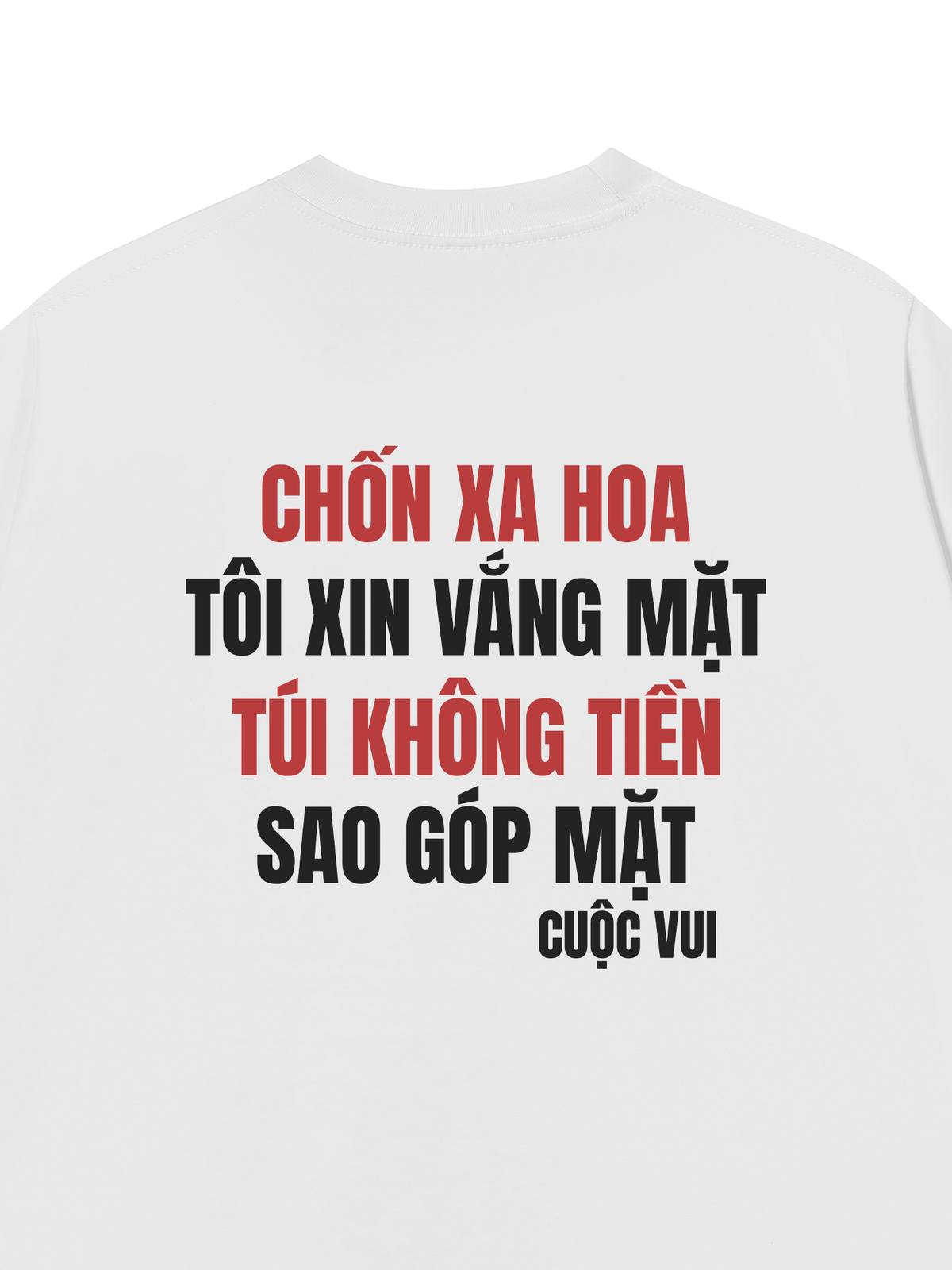 Áo Thun Relaxed Fit Chốn Xa Hoa