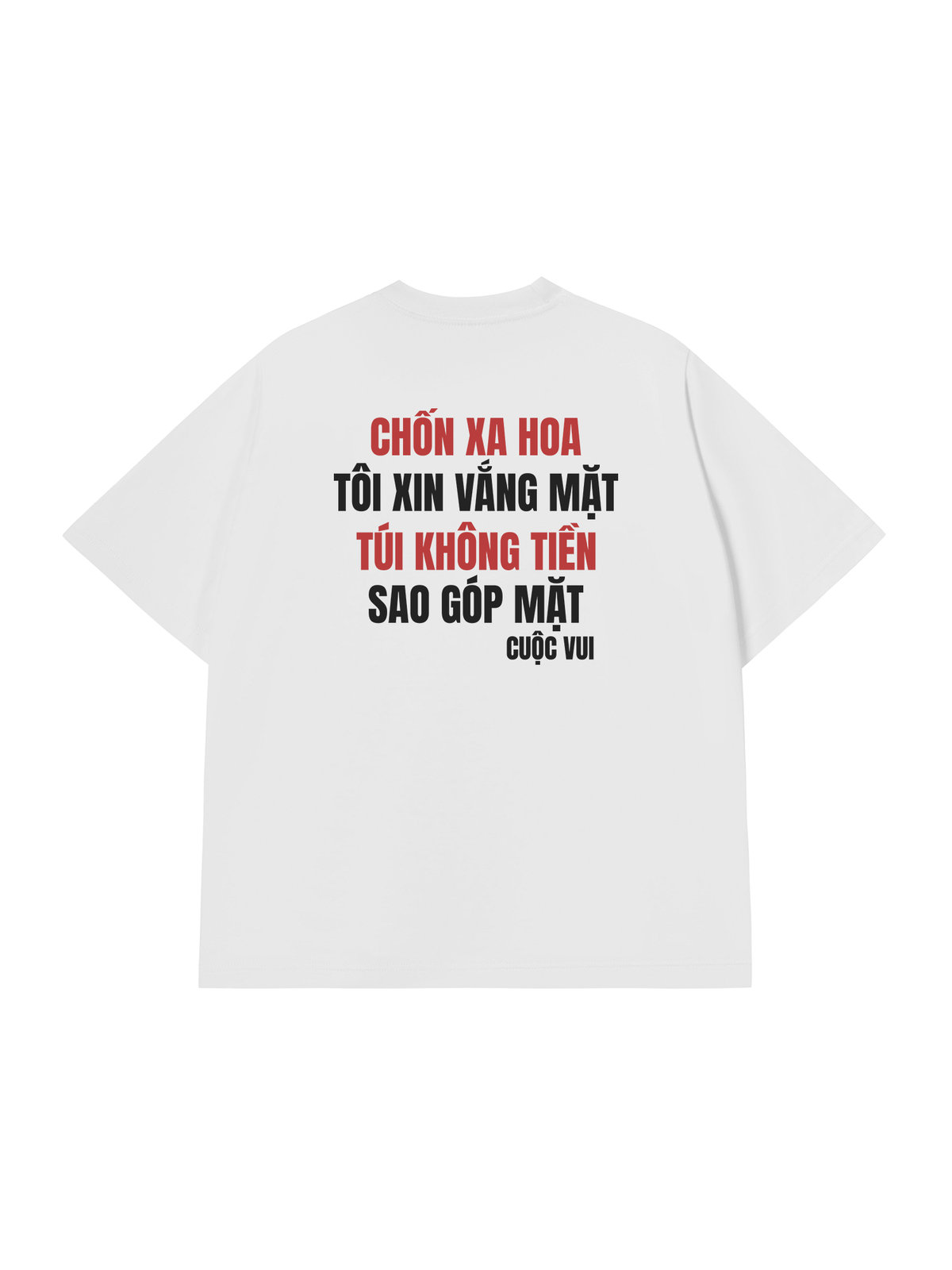 Áo Thun Relaxed Fit Chốn Xa Hoa