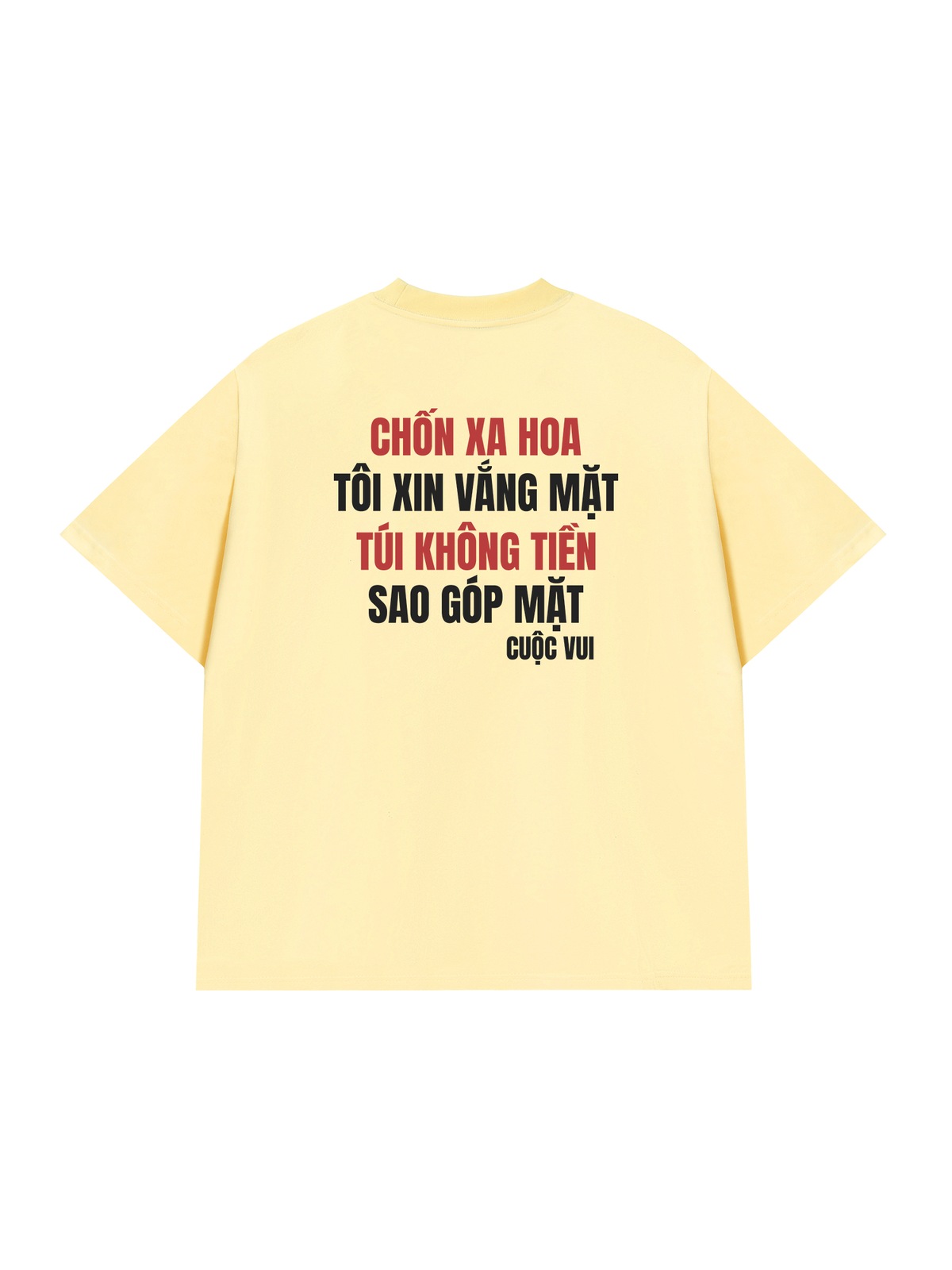 Áo Thun Relaxed Fit Chốn Xa Hoa