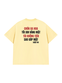Áo Thun Relaxed Fit Chốn Xa Hoa