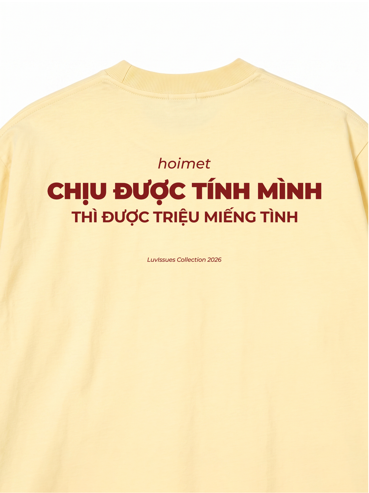 Áo Thun Relaxed Fit Chịu Được Tính Mình